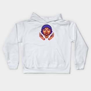 3 face Kids Hoodie